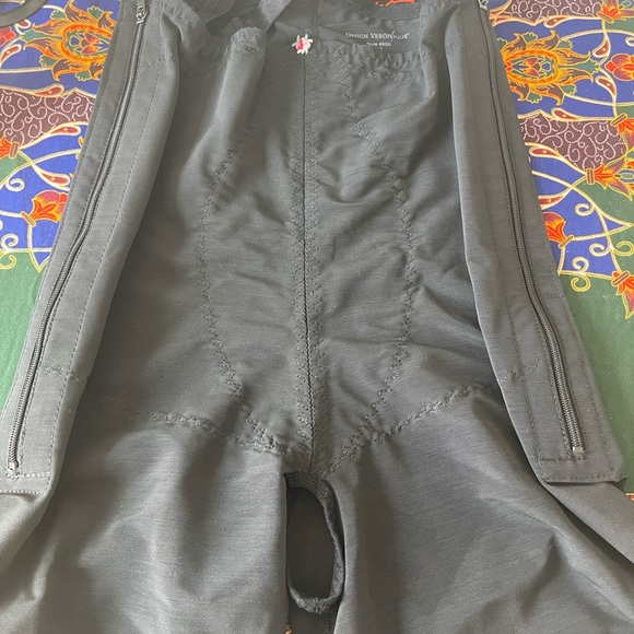 DESIGN VERONIQUE Full-Body 853 Zipper Compression Corset Post Surgical Shaper 3X - Picture 2 of 6